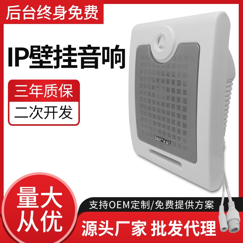 IP壁挂音响 三年质保 二次开发